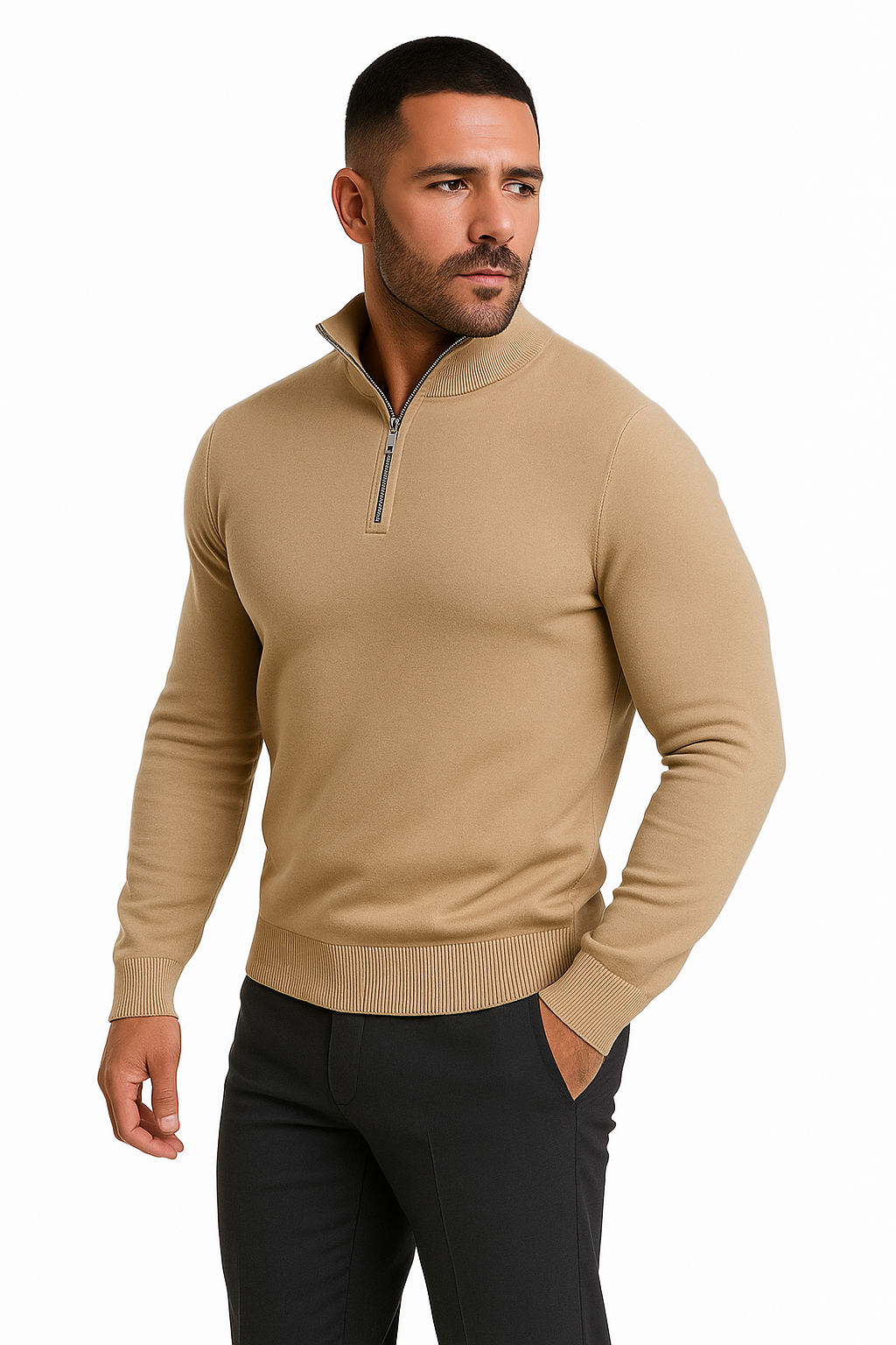 Men’s Zip-Up Jumper