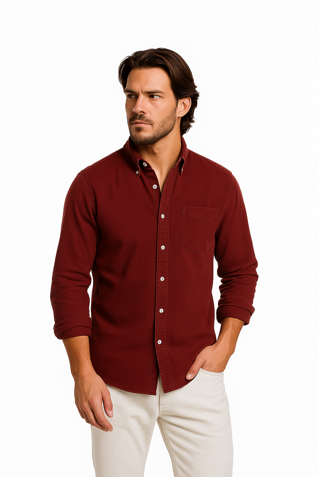 Men’s Long Sleeve Casual Shirt