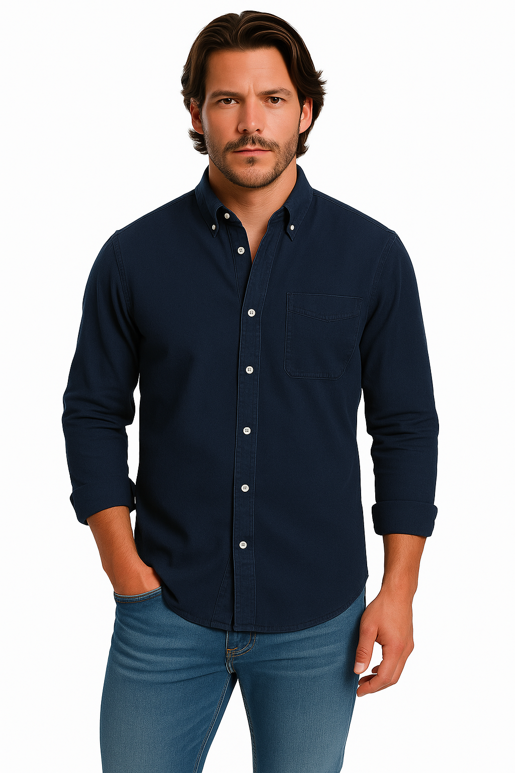 Men’s Long Sleeve Casual Shirt