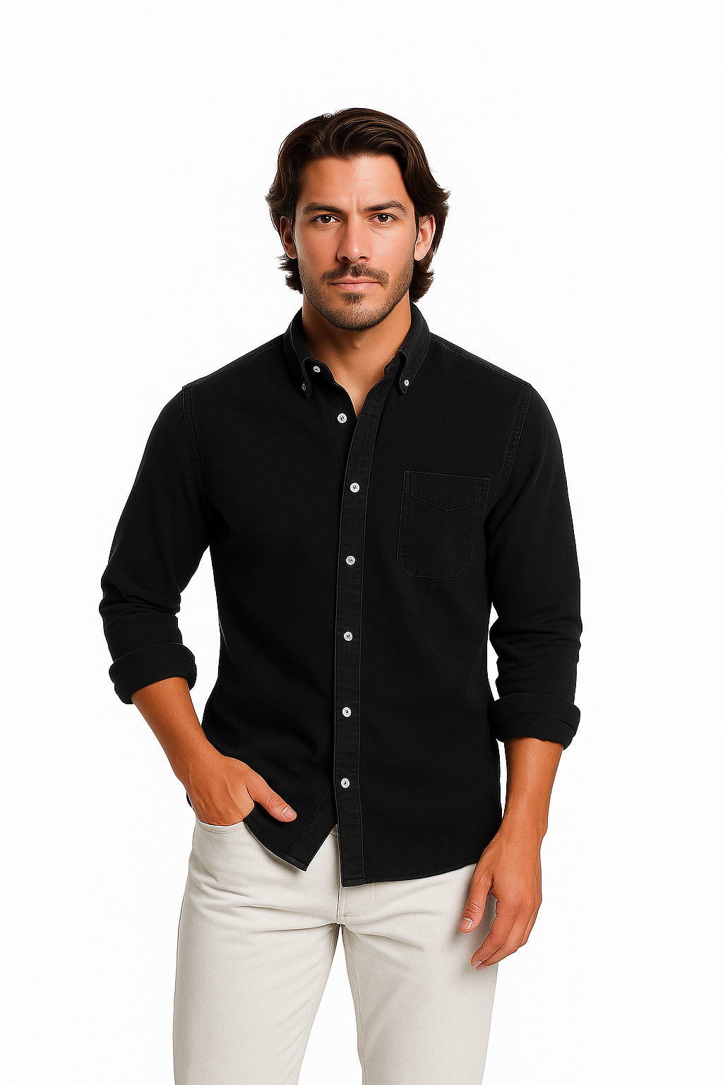 Men’s Long Sleeve Casual Shirt