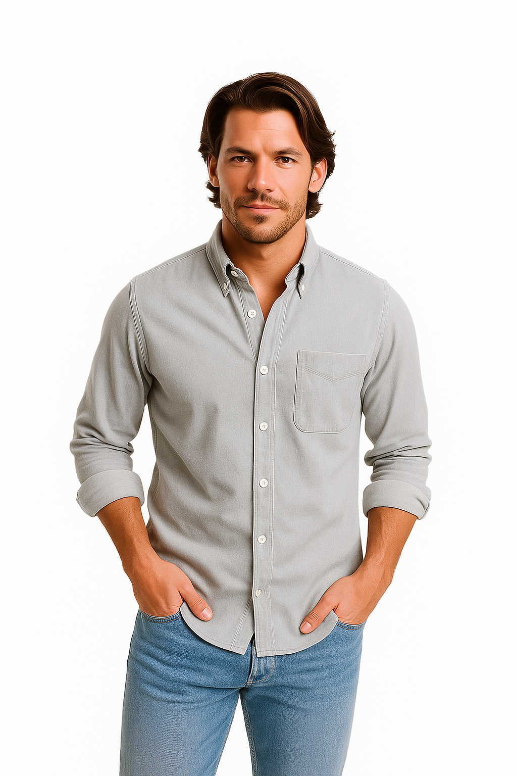 Men’s Long Sleeve Casual Shirt