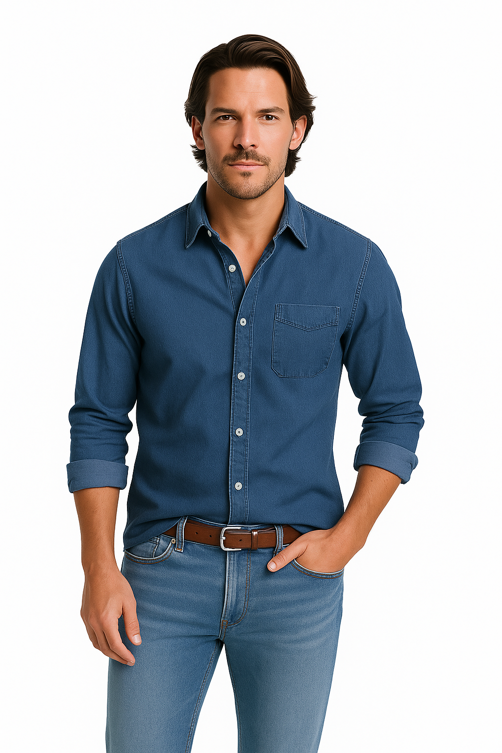 Men’s Long Sleeve Casual Shirt