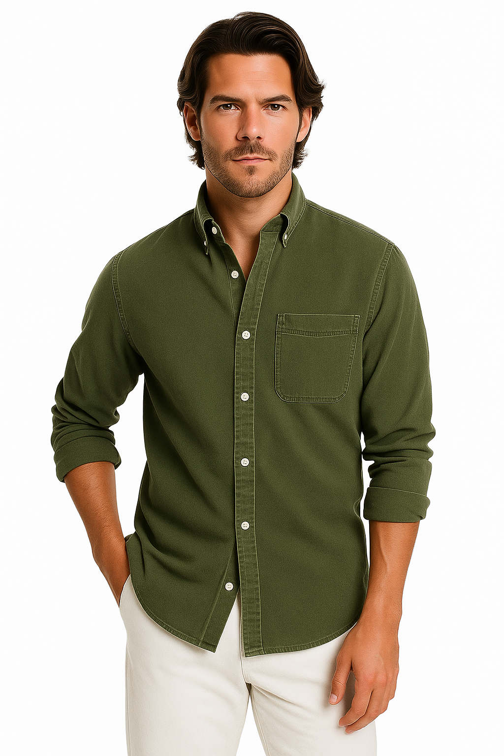 Men’s Long Sleeve Casual Shirt